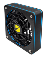 DURST Cool 140 cooling fan, angled view showing slimline housing