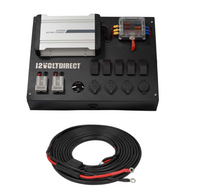 Power Hub Control Box Integrated 40 Amp DC/DC Charger