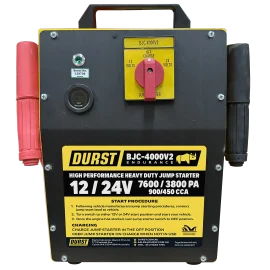 BJC-4000V2 12/24 volt portable jump starter. RHINO