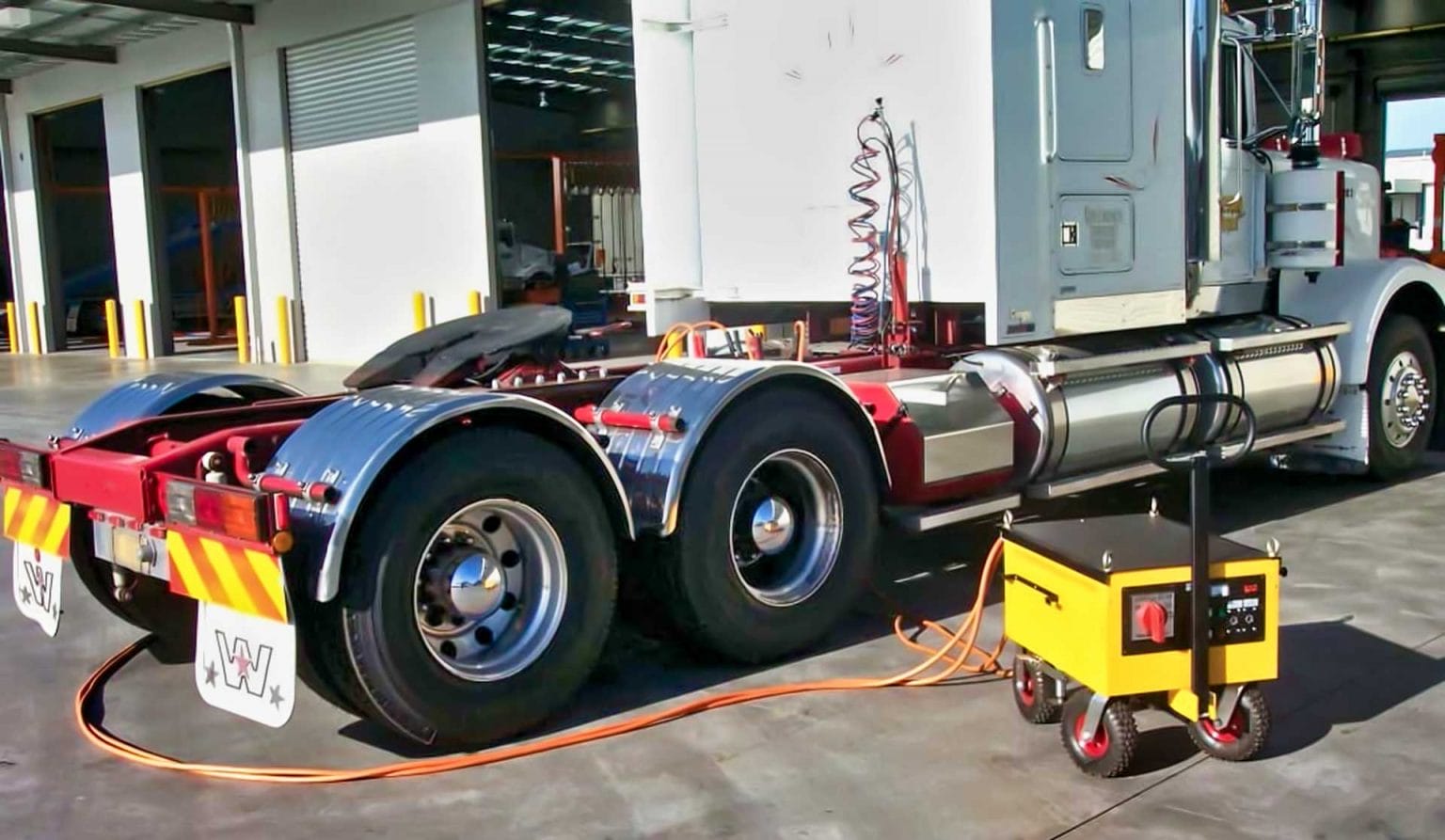 The highest capacity Jump Starter on the market, trucks, heavy industry