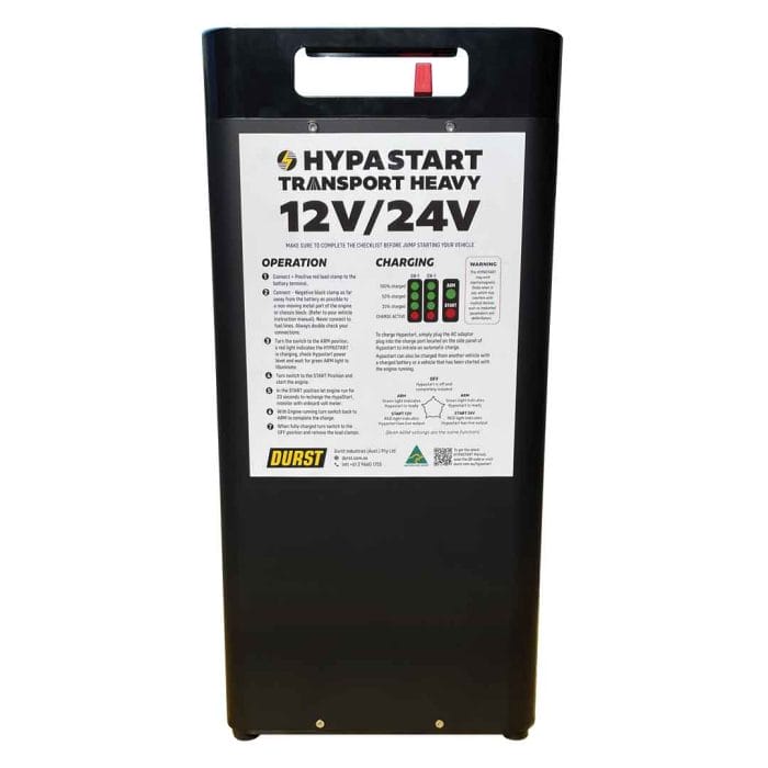 HYPASTART X4500 Transport Heavy 12/24V Jump Starter » DURST Industries Australia Pty. Ltd.