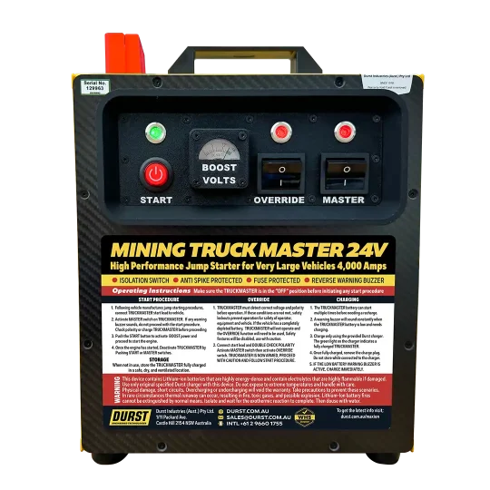 Maxion Truck Master Jump Starter for 24V trucks