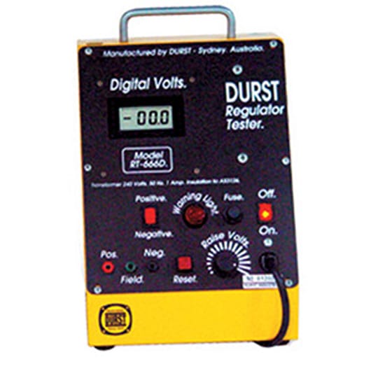 Automotive Tester RT-666D — Australian Made by Durst Industries