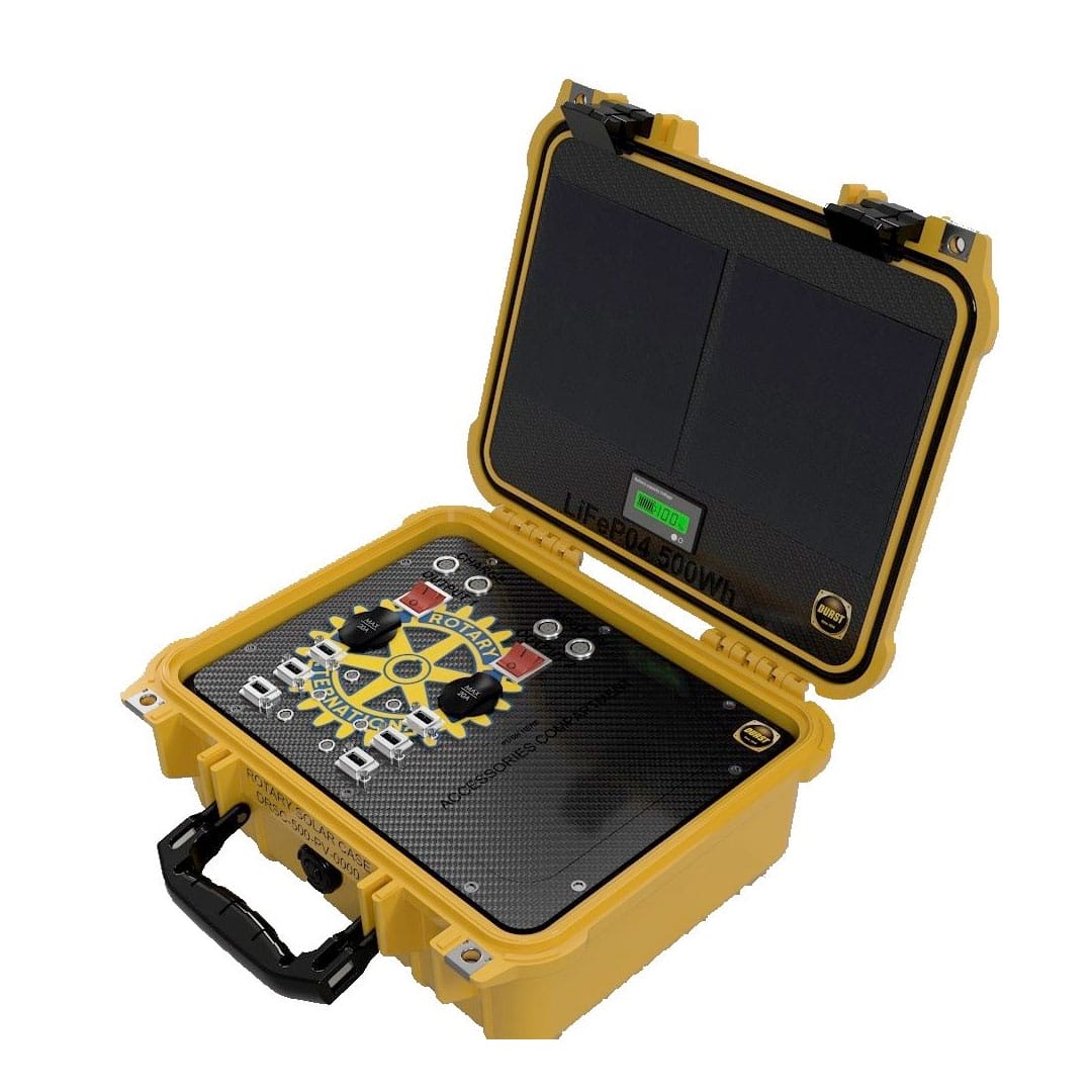 Durst Rotary Solar Case for solar charging, portable